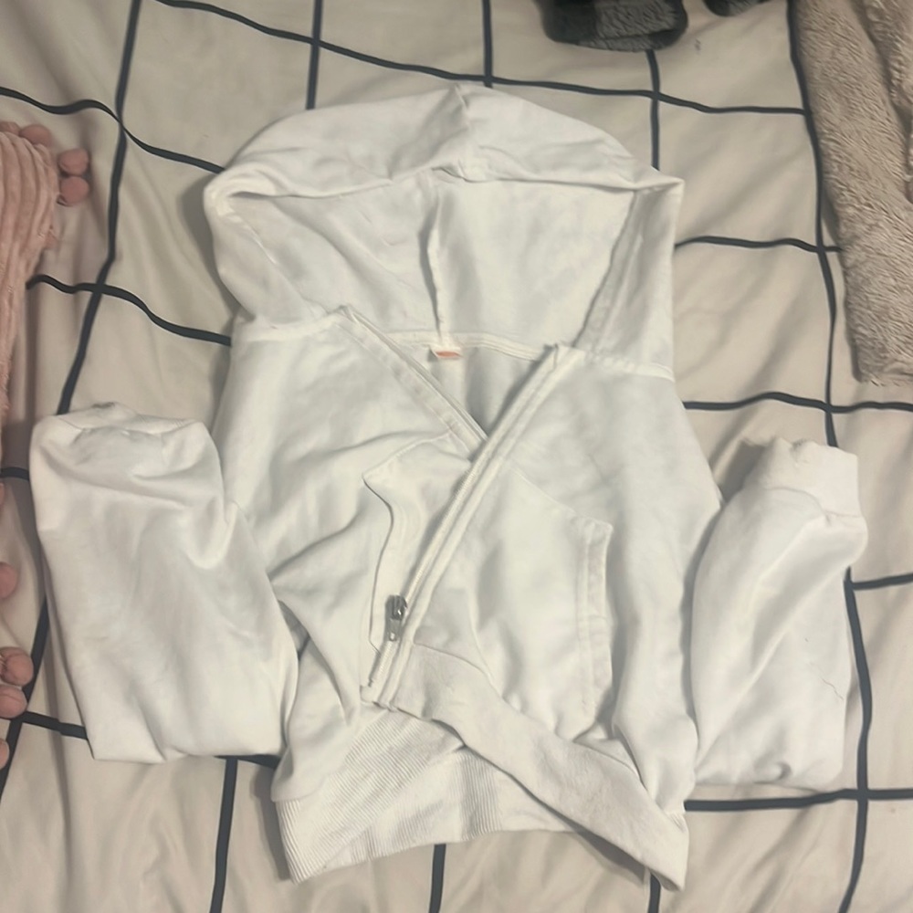 White Zipup